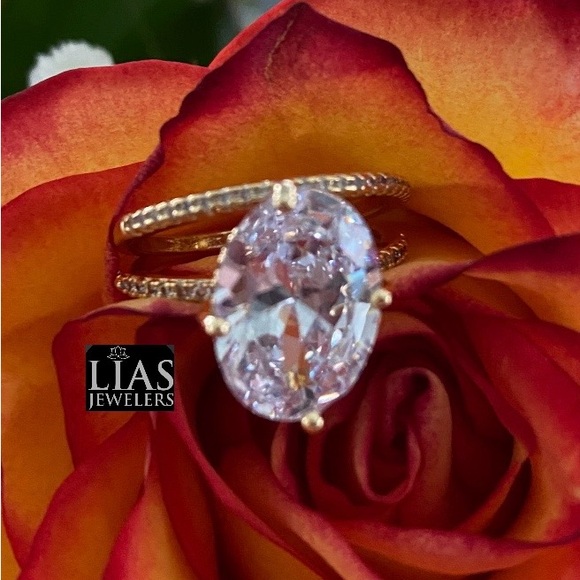 New 18k yellow gold wedding ring set - Picture 3 of 5